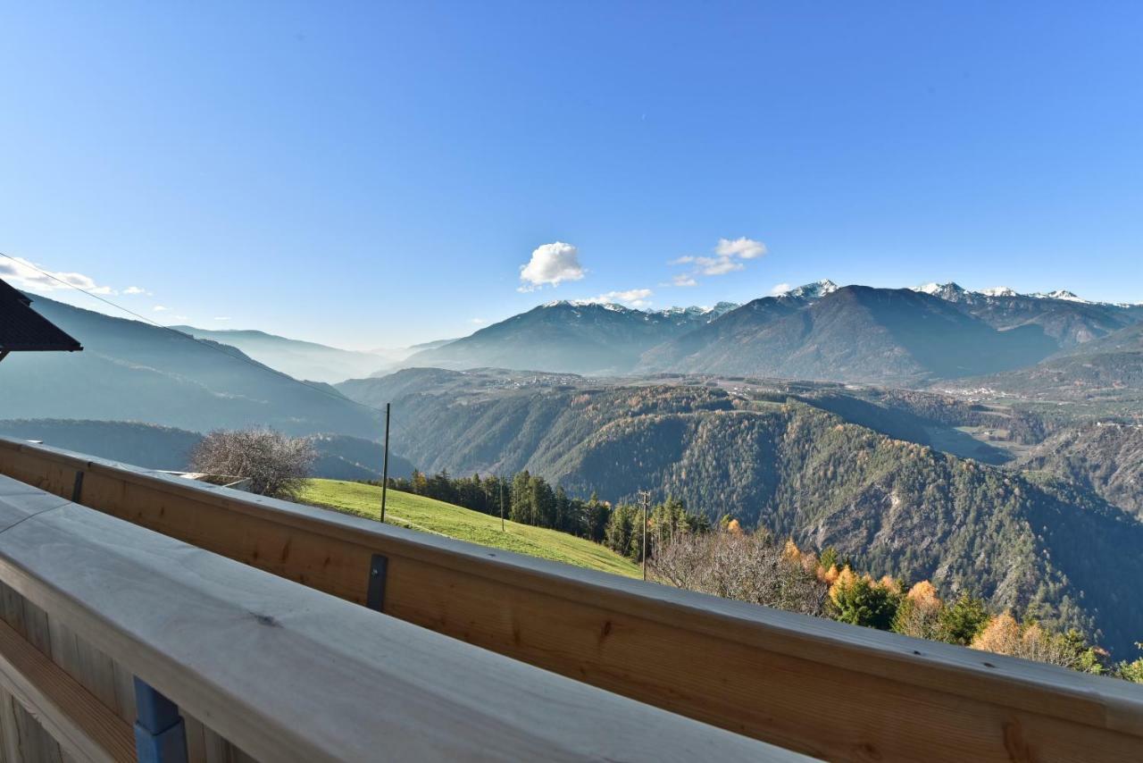 Forchnerhof Panorama- 3 Taeler Blick Rodengo Exterior foto