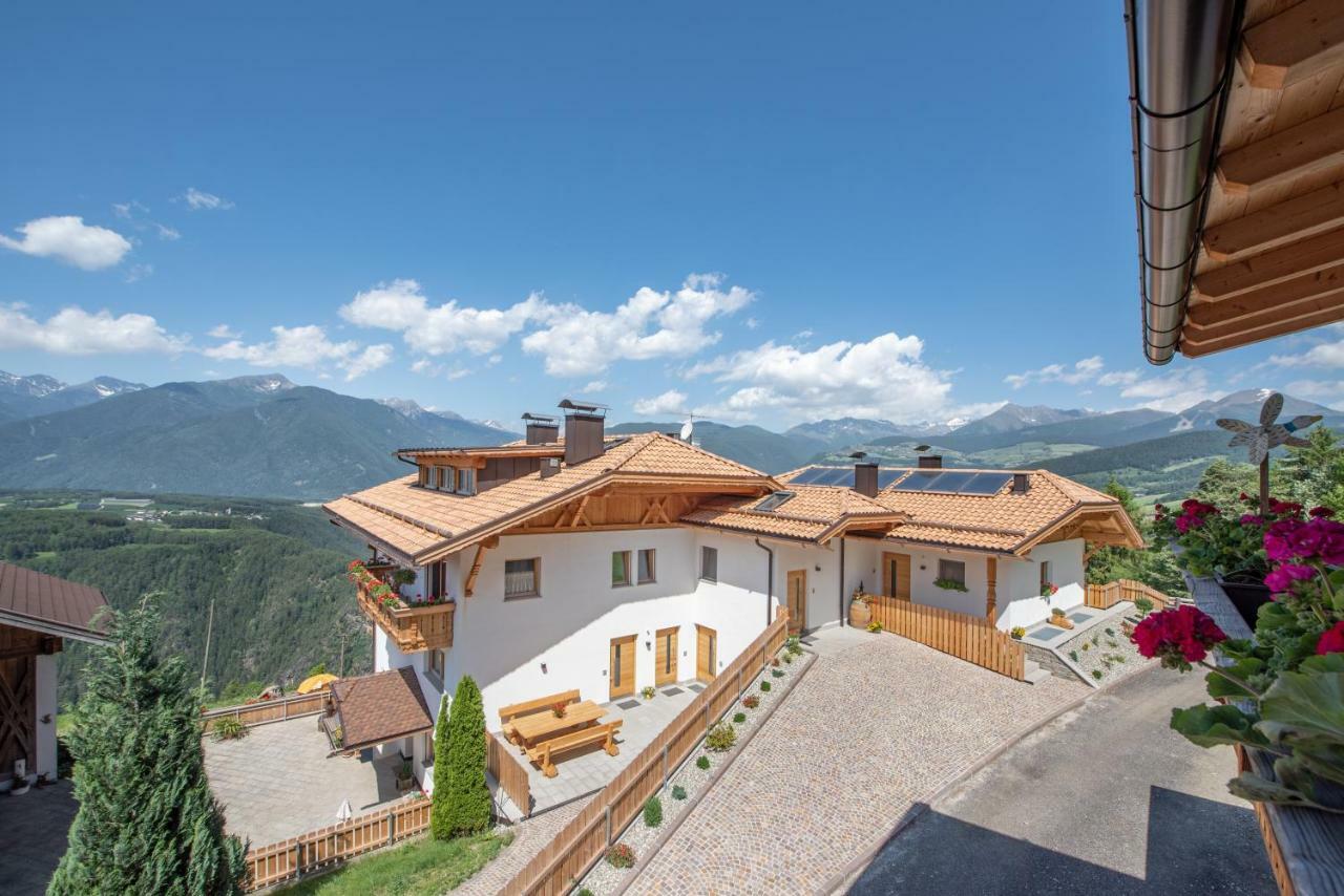 Forchnerhof Panorama- 3 Taeler Blick Rodengo Exterior foto